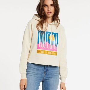 Volcom Truly Stocked Escape to Nowhere Hoodie Size XS